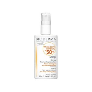 Bioderma Photoderm Mineral Filter Sun Protection Spray SPF50 for Ultra-Sensitive Skin - 150g