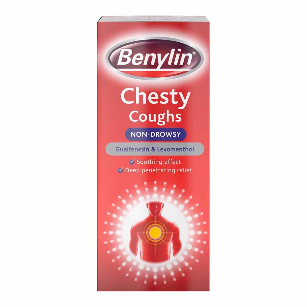 Benylin Chesty Coughs Non-Drowsy Oral Solution - VSM Pharmacy