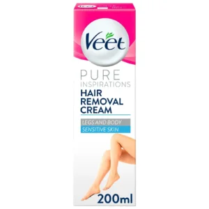 Veet Legs and Body Hair Removal Cream for Sensitive Skin - 200ml