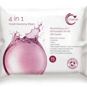 Cherish 4-in-1 Facial Wipes - 25