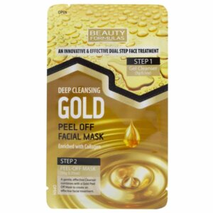 Beauty Formulas Dual-Step Deep Cleansing Gold Peel-Off Facial Mask - 1