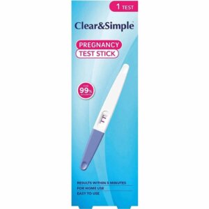 Clear and Simple Pregnancy Kit Midstream - 1