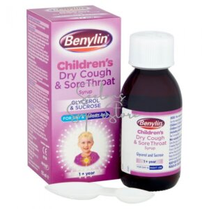 Benylin Children's Dry Coughs and Sore Throat Oral Solution - 125ml