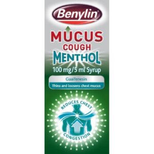 Benylin Mucus Cough Max Menthol Cough Syrup 150ml