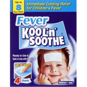 Kool N Soothe Children's Cooling Strips - 4