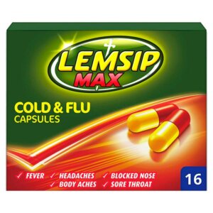 Lemsip Max Cold and Flu Capsules - 16