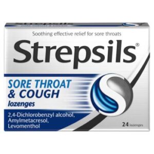 Strepsils Lozenges for Sore Throat and Cough - 24