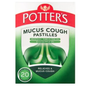 Potters Mucus Cough Pastilles - 20
