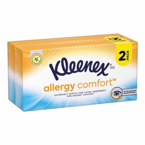 Kleenex Allergy Comfort Tissues Twin Pack