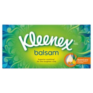 Kleenex Balsam Extra Large Tissues Single Compact Box - 40