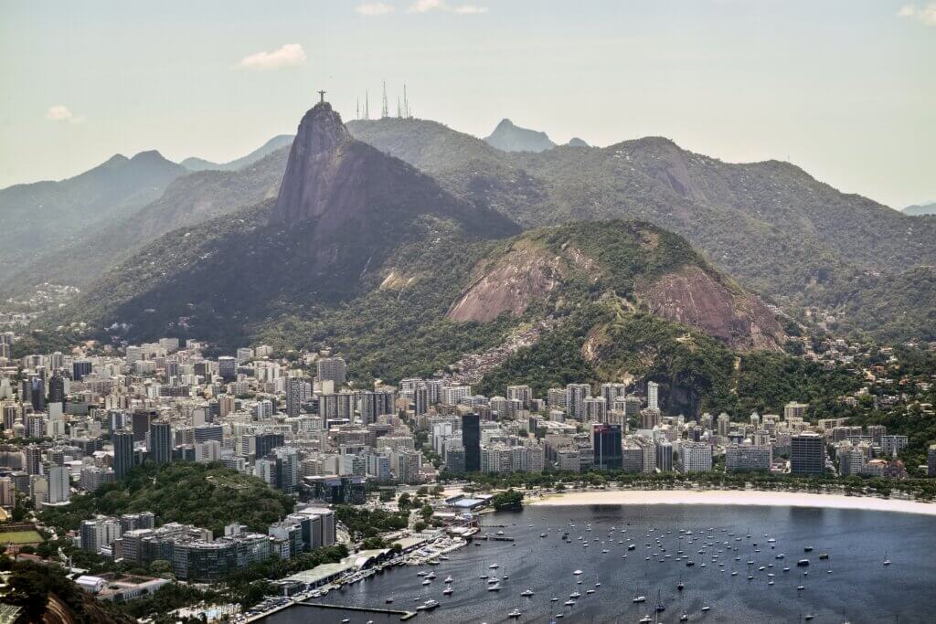 beach and mountains Rio de Janeiro
