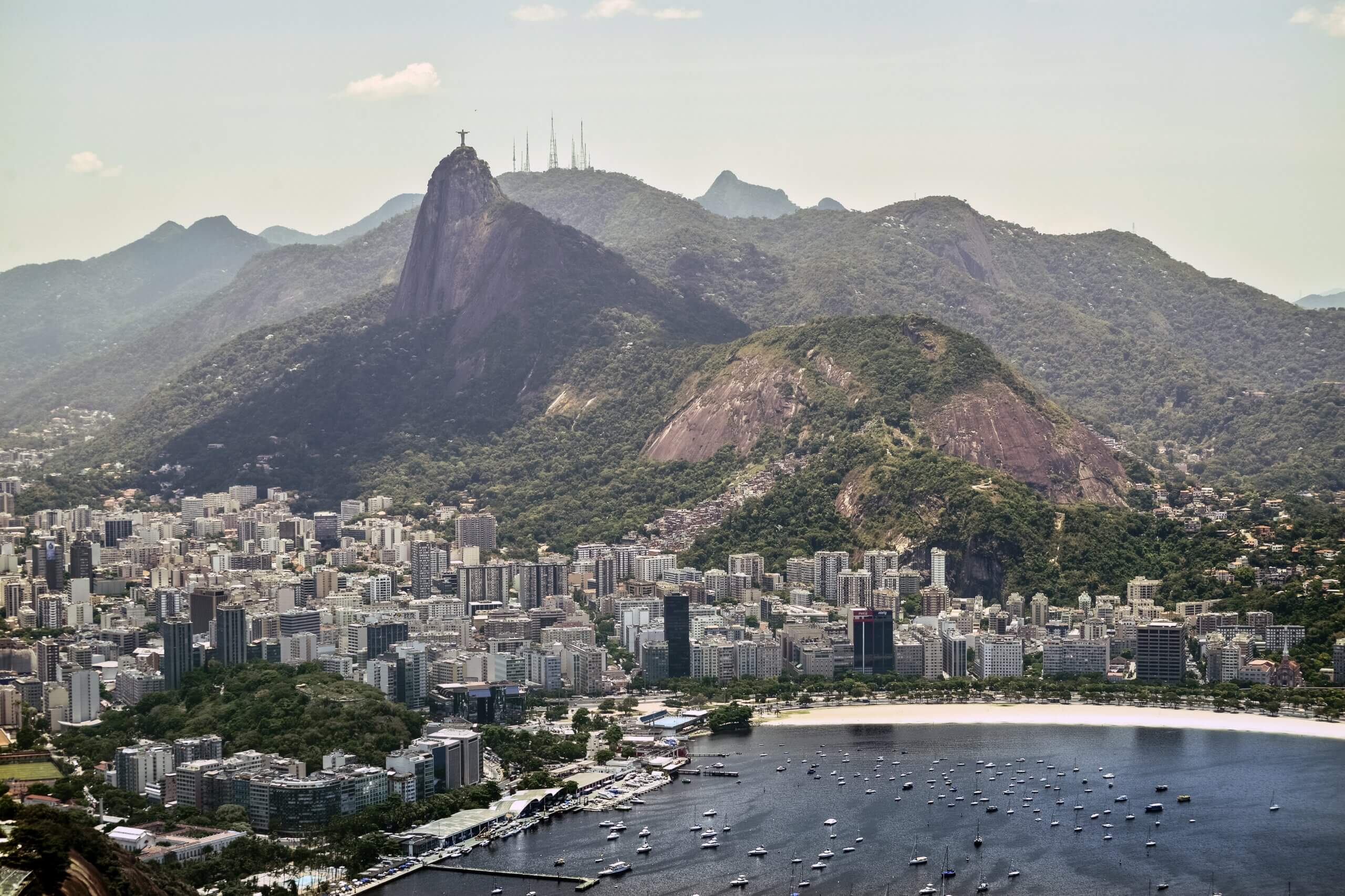 beach and mountains Rio de Janeiro