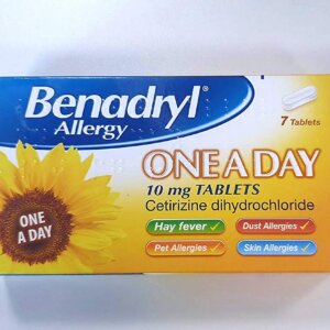 Benadryl One-a-Day Tablets - 14
