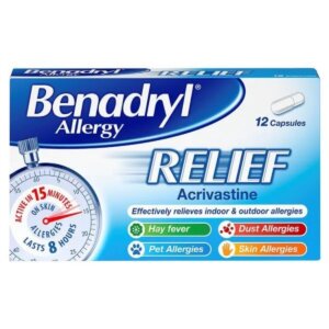 Benadryl Allergy Relief Capsules