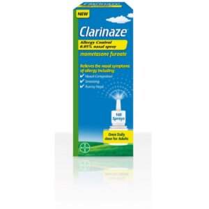 Clarinaze Allergy Control Nasal Spray - 140 doses