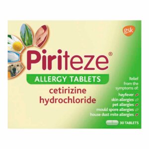Piriteze Allergy 10mg Tablets