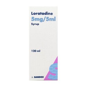 Loratadine 5mg/5ml Oral Solution - 100ml